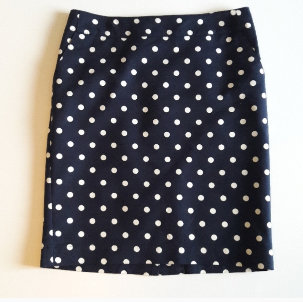 Merona | Polka Dot Pencil Skirt - Picture 2 of 7